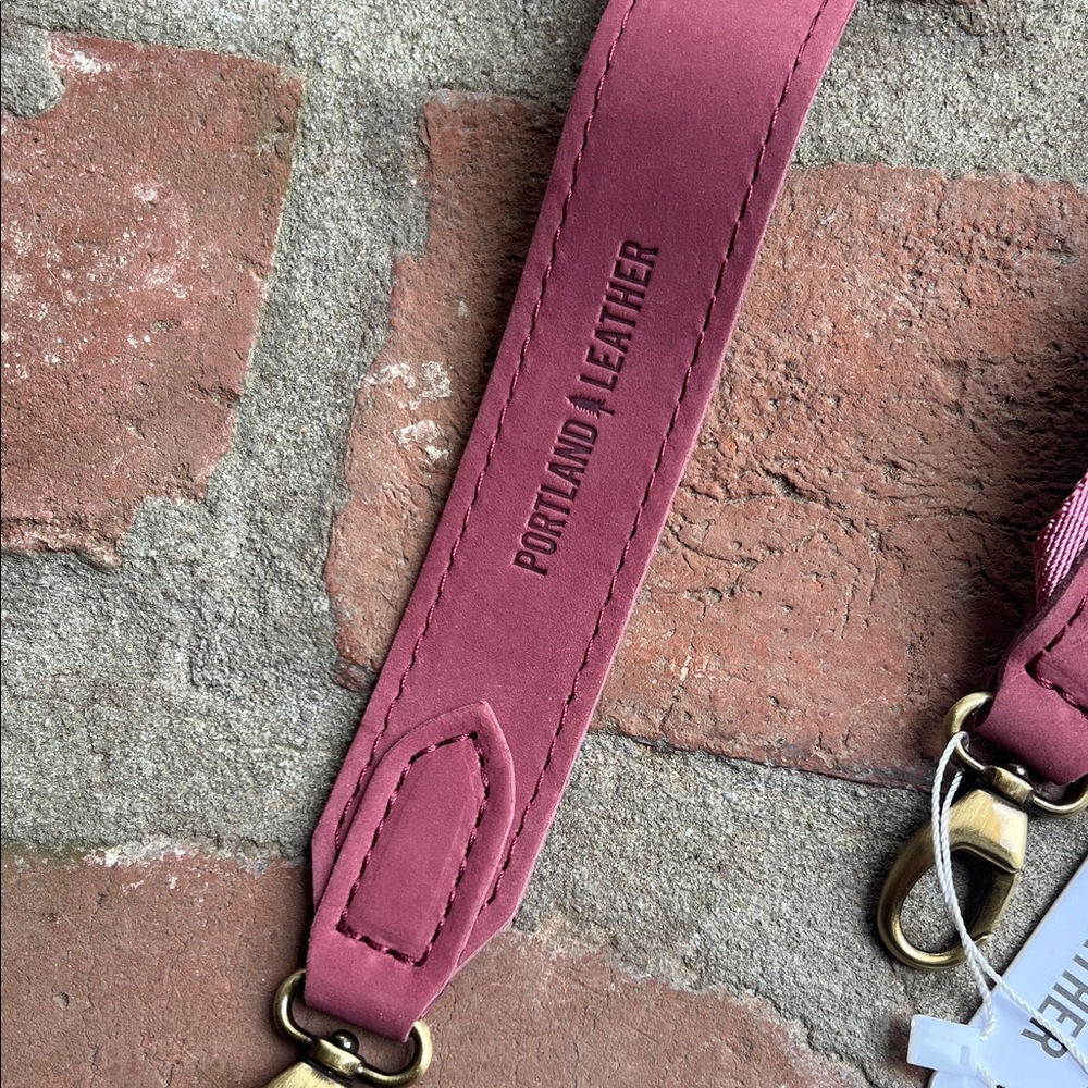 Portland Leather Foxglove Pink Multi Strap BNNU - Picture 2 of 8